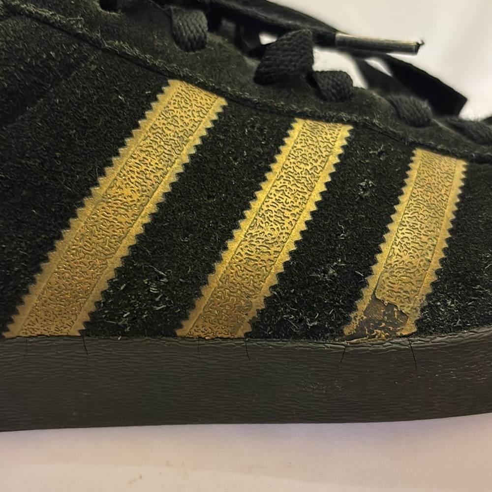GENTLY WORN RARE 2015 ADIDAS DGK SUEDE SHELLTOE SKATEBOARD SHOES MEN'S SIZE 10 - Picture 5 of 14